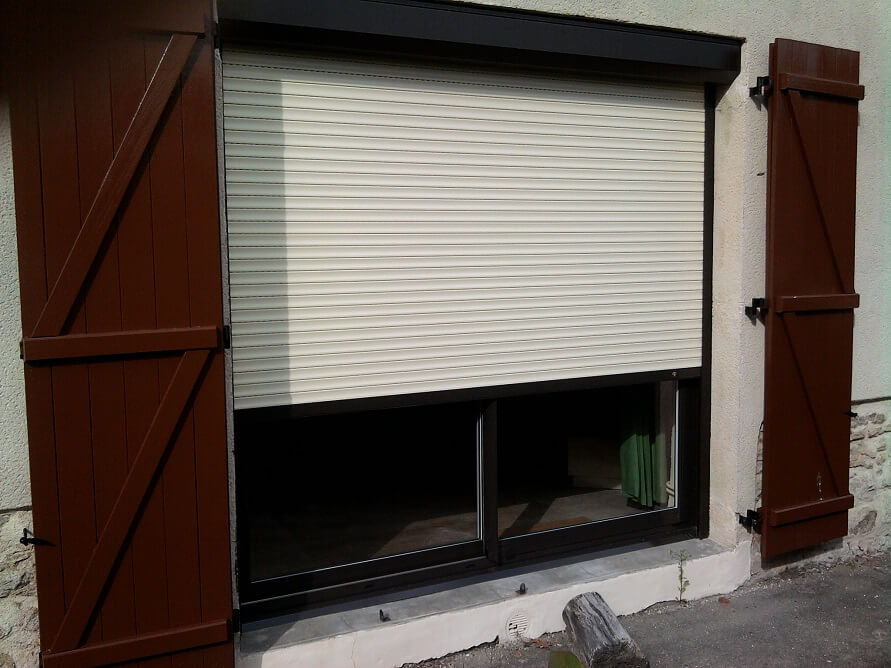 volet roulant façade